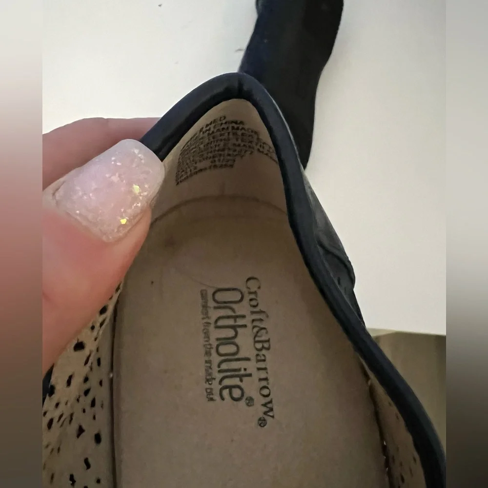Croft & Barrow|Navy Blue Flats|Size 9